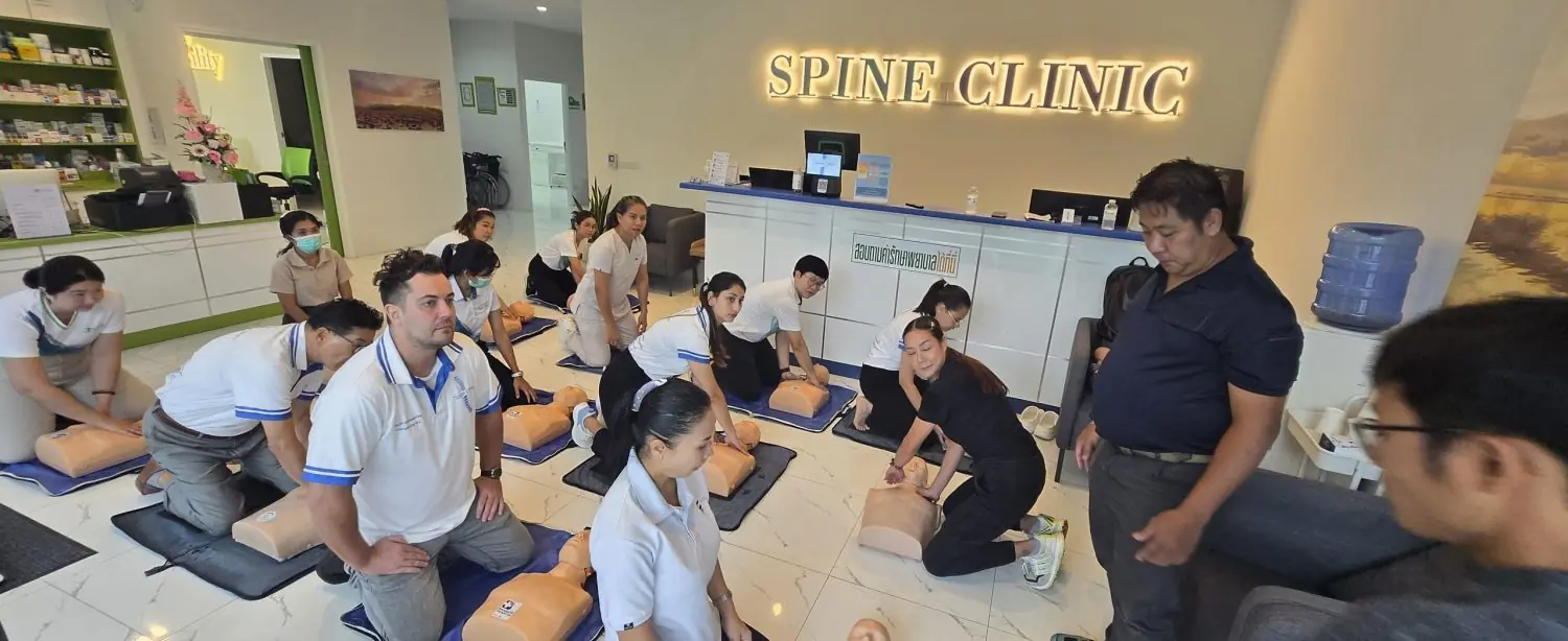 Staff CPR training