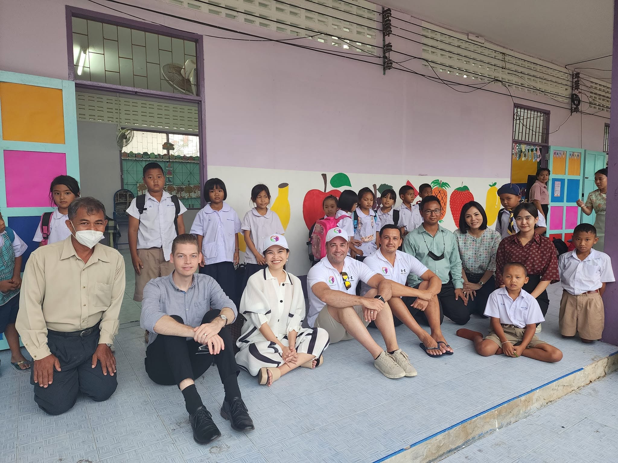 Visiting a local primary school